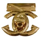 Κούμπωμα 4.5x4cm Τσάντας Gold 58