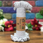 Diva Cotton Rope Yarn 8mm Light Grey 2107
