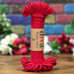 Diva Cotton Rope Yarn 8mm Red 2126