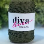 Diva Makrame 3mm Dark Green 193