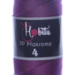 Hobitu makrome No4 Plum 160