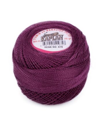 Κλωστή κεντήματος Kaplan Dark Purple 870