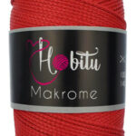 Hobitu makrome 2mm 100 Red