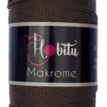 Hobitu makrome 2mm 210 Bitter Chocolate