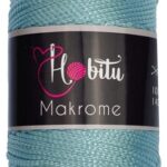 Hobitu makrome 2mm 222  Sky Blue
