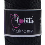 Hobitu makrome 2mm 270 Black