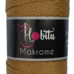 Hobitu makrome 2mm 44 Gold-Camel