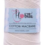 Hobitu Cotton Makrame 3mm Ecru 152