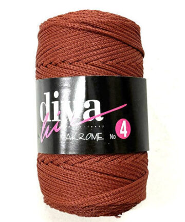 Diva Makrame 4mm Taba 118