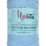 Hobitu Cotton Makrame 3mm Bebe Blue 160