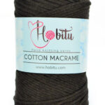Hobitu Cotton Makrame 3mm Dark Coffee 169