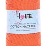 Hobitu Cotton Makrame 3mm Orange 170
