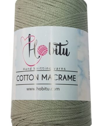 Hobitu Cotton Makrame 3mm Mint 193