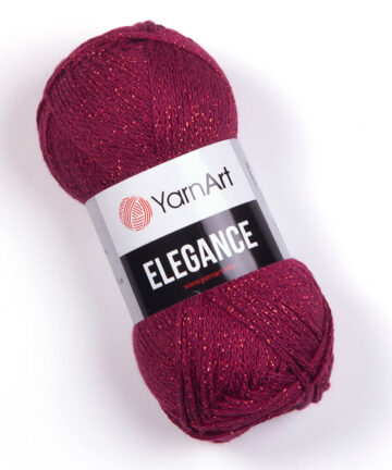 Elegance Simli Bordeaux 123