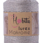 Hobitu makrame Lurex Light Vizon-Silver  40