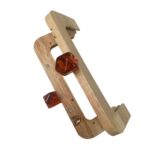 Ξύλινος Σκελετός Μασίφ 20cm Caramel 34