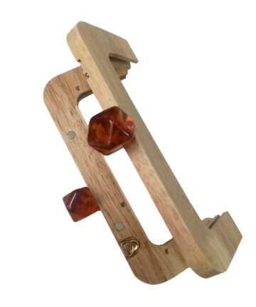 Ξύλινος Σκελετός Μασίφ 20cm Caramel 34