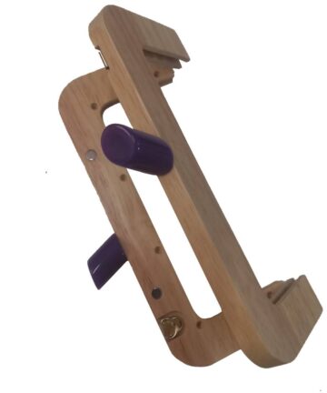 Ξύλινος Σκελετός Μασίφ 20cm Μωβ 51