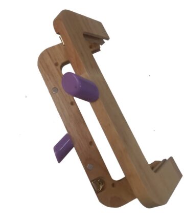 Ξύλινος Σκελετός Μασίφ 20cm Λιλά 57