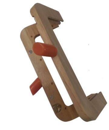 Ξύλινος Σκελετός Μασίφ 20cm Πορτοκαλί 55