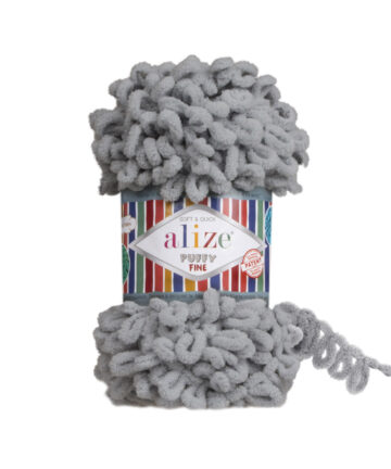 Puffy Fine  343 Coal Grey