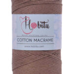 Hobitu Cotton Makrame 3mm Camel 118