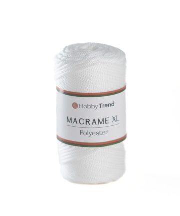 HobbyTrend makrame PP XL 01 White