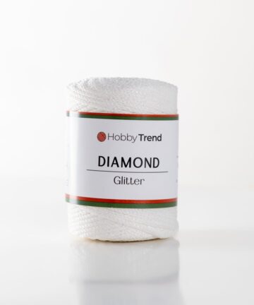 HobbyTrend Diamond Glitter White 010