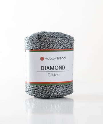 HobbyTrend Diamond Glitter Grey 011