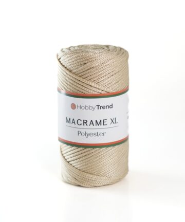 HobbyTrend makrame PP XL 036 Light Beige