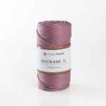 HobbyTrend makrame PP XL 90 Dark Rose