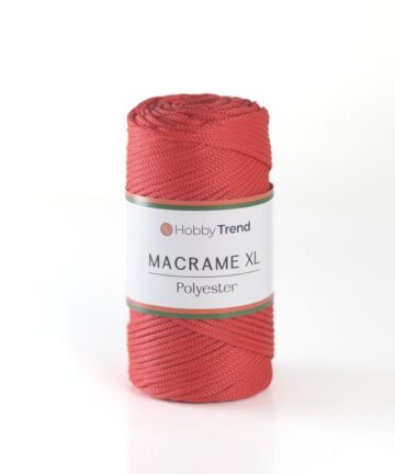 HobbyTrend makrame PP XL 100 Red