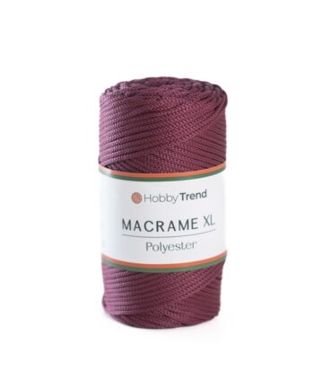 HobbyTrend makrame PP XL 110 Burgundy