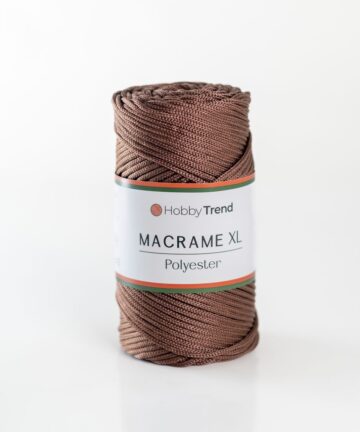 HobbyTrend makrame PP XL 205 Light Brown