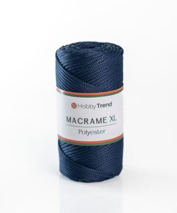 HobbyTrend makrame PP XL  260 Navy Blue