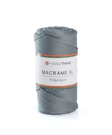 HobbyTrend makrame PP XL 64 Grey