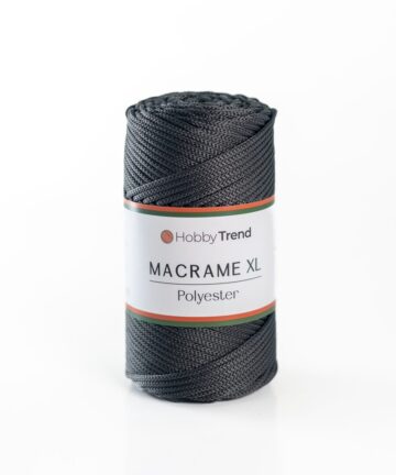 HobbyTrend makrame PP XL 67 Anthracite