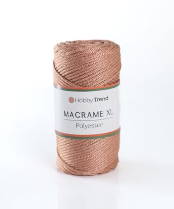 HobbyTrend makrame PP XL 71 Salmon