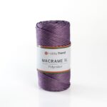 HobbyTrend makrame PP XL 77 Dark Rose