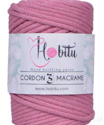 Hobitu Cordon 3 Macrame 5mm 192 Σάπιο Μήλο