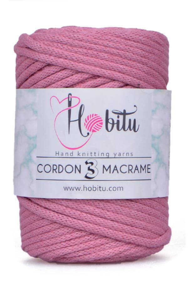 Hobitu Cordon 3 Macrame 5mm 192 Σάπιο Μήλο