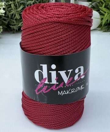 Diva Makrame 4mm Red 105