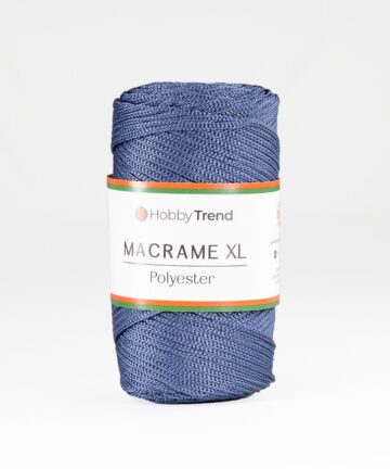 HobbyTrend makrame PP XL 235 Blue-jean