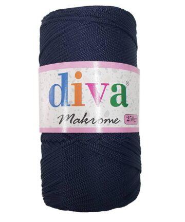 Diva Makrame Polip Navy Blue 260