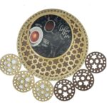 Σετ δίσκος με 6 σουβέρ (30cm) 93