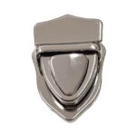 Κούμπωμα Τσάντας 3x4cm Μικρό Ασημί 151