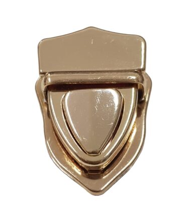 Κούμπωμα Τσάντας 3x4cm Μικρό Χρυσό 150