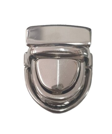 Κούμπωμα Τσάντας 3x2cm Ασημί Μικρο 82