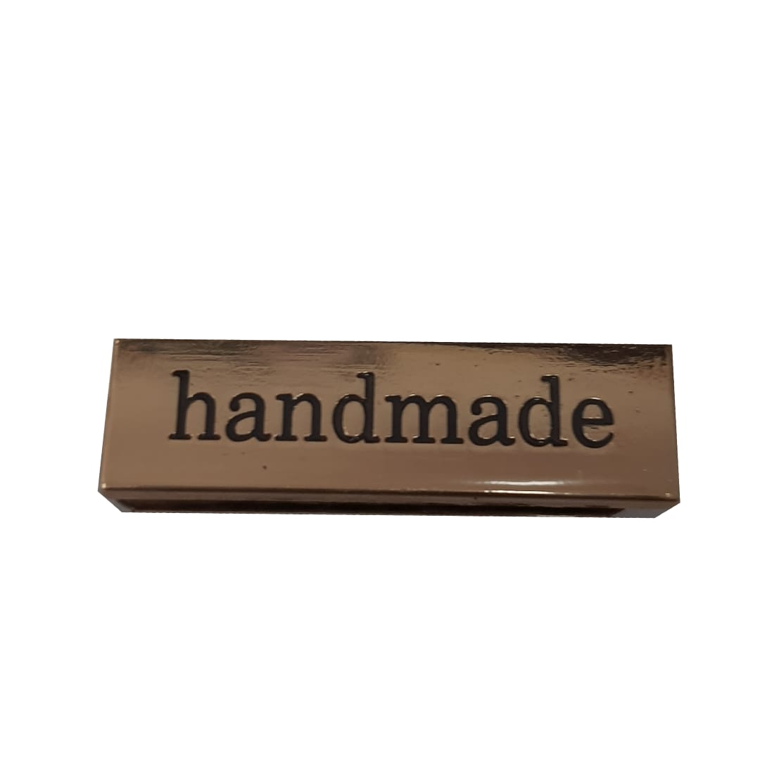 Ετικέτα Χρυσή handmade (4x1cm) 53