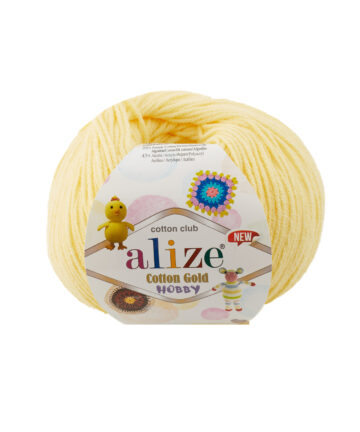 Cotton Gold Hobby New Light Yellow 187